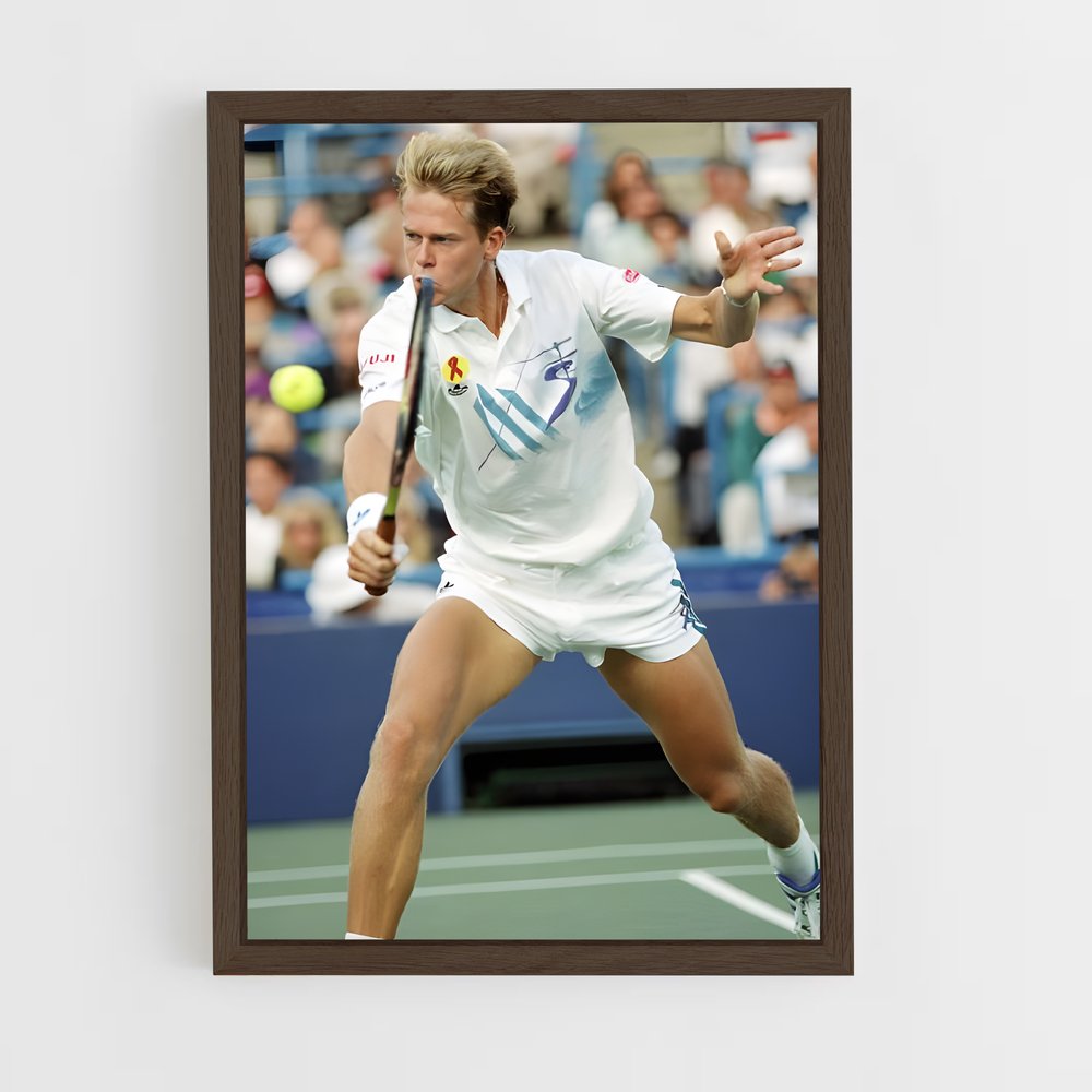 Poster Stefan de edberg – affiche Tennis (vue 5)